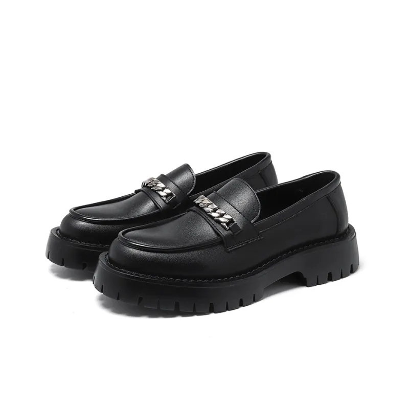 Cachiotti Gommino Loafers Men's Black-1