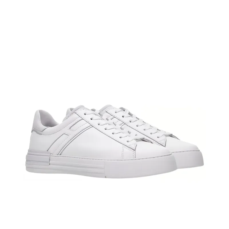 HOGAN Rebel Low Top Stylish Skateboarding Shoes Men's White-2