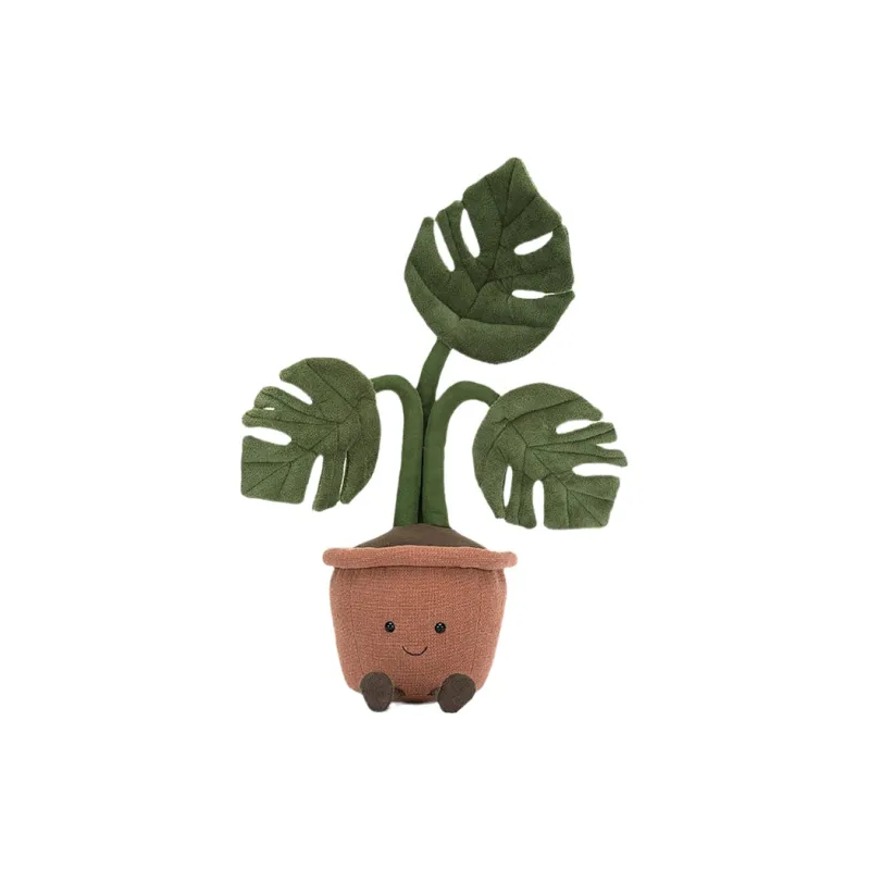 JELLYCAT Amuseables Monstera Plant Plush Toy-3