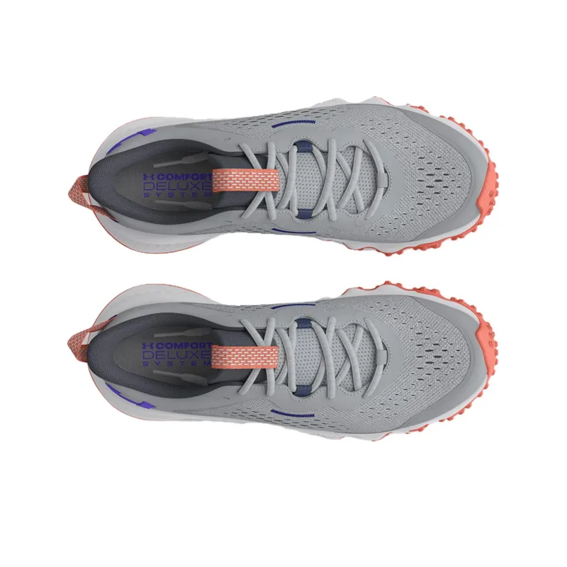 Under Armour Charged Maven Trail Shock Absorbers Low Top Running Shoes Women's Gray Purple-3