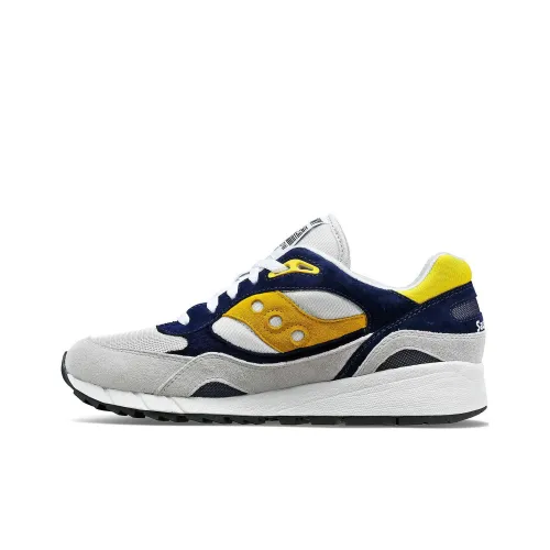 Saucony Shadow 6000 Grey Navy Yellow