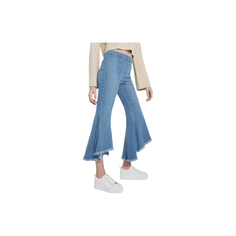 GUESS Sofia 1981 High-Rise Flared Jeans Jeans Women's Blue-2