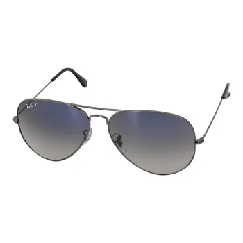 RayBan Alloy Oval Sunglasses Unisex