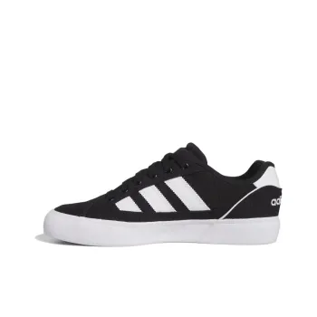 Adidas Originals COURT TNS PREMIERE Abrasion Resistant Breathable Low Top Skateboard Shoes Unisex Black White