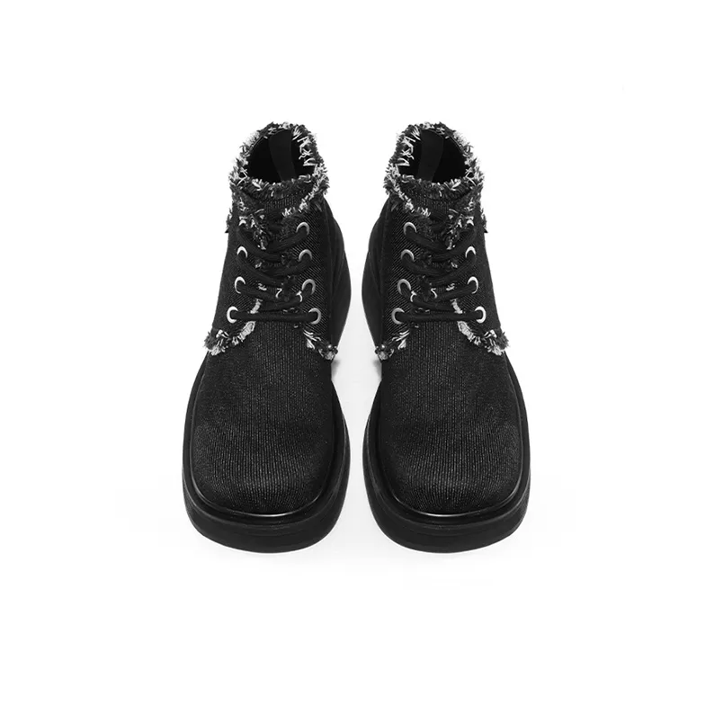 Kami Anger Men's Casual Shoes Unisex Black-2