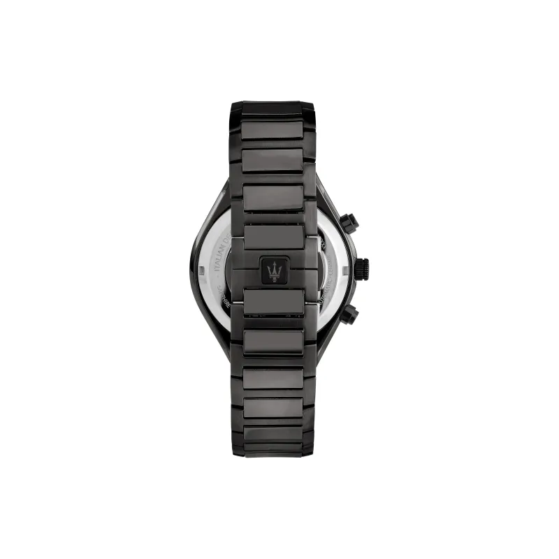 Maserati Wrist Watch Mechanical Movement Stainless Steel Strap Black Dial Men's Watches R8823142002-6