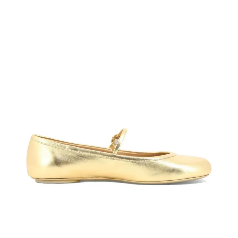 GIANVITO ROSSI Casual Single Shoes Women's Gold-1
