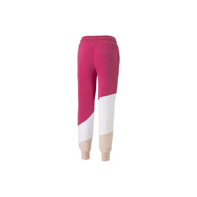 PUMA POWER CAT PANTS TR Knitted Sports Pants Women's Pink-1