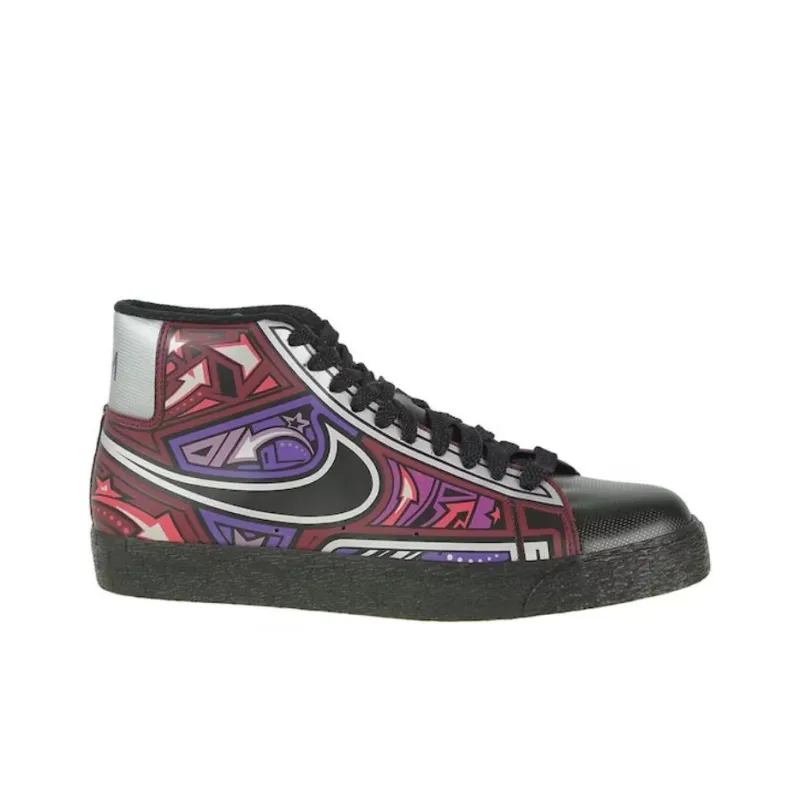 Nike Blazer Hi Cherrywood Illustrated-1