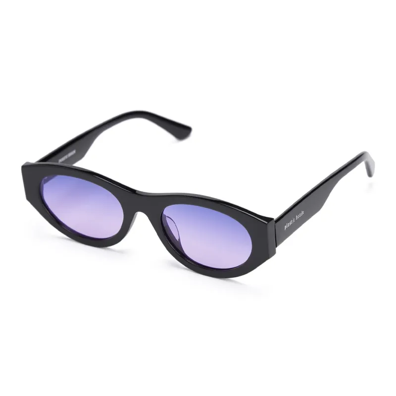 PLASTIC BRAIN Oval Plate Frame Ink Lens Unisex-9