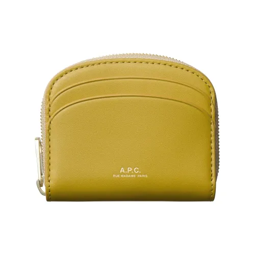 A.P.C Wallets Olive