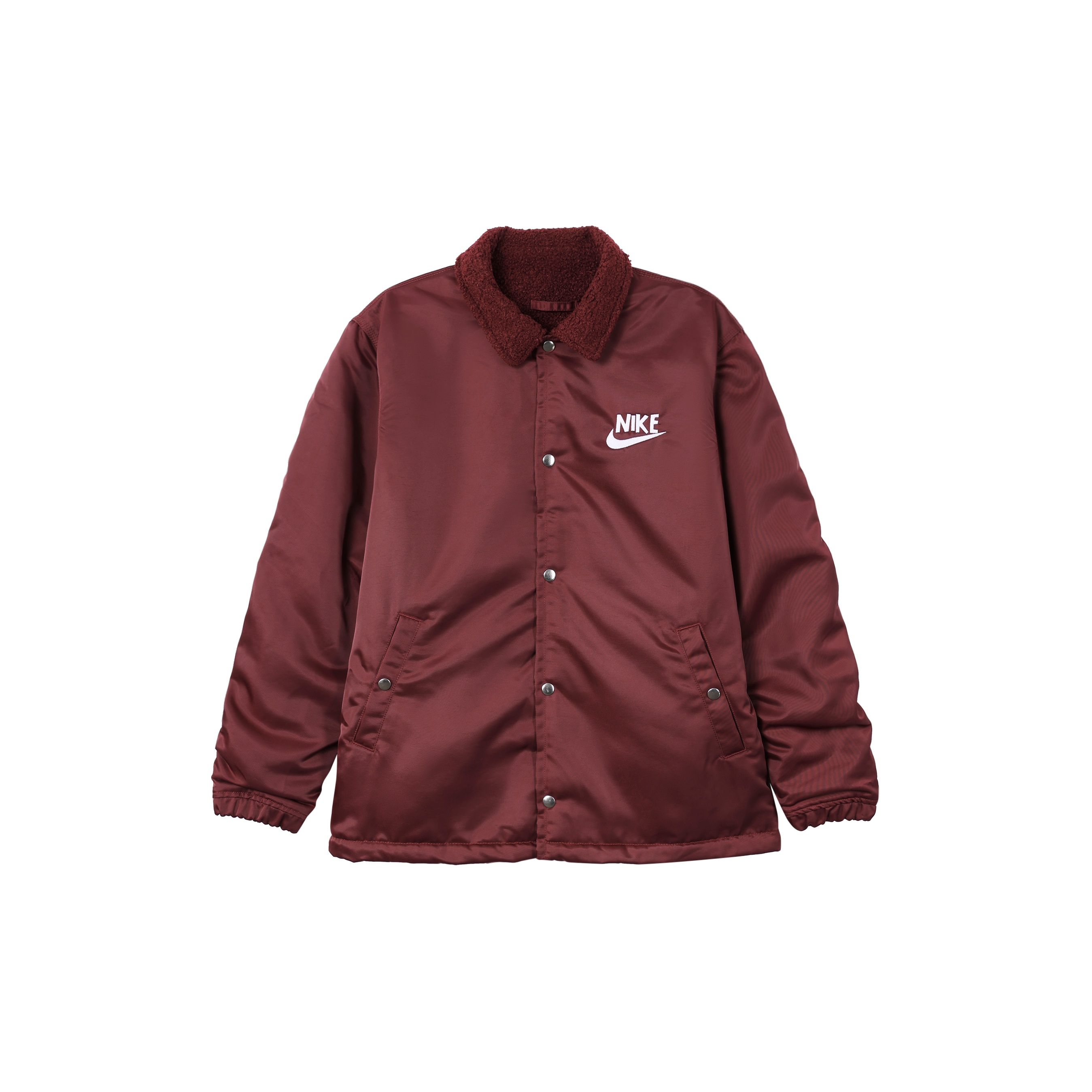 Nike burgundy coat best sale