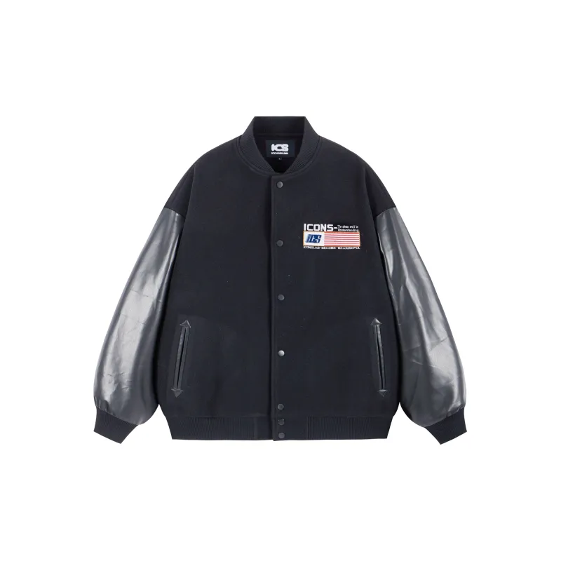 ICONS Lab Baseball Jacket Unisex-11