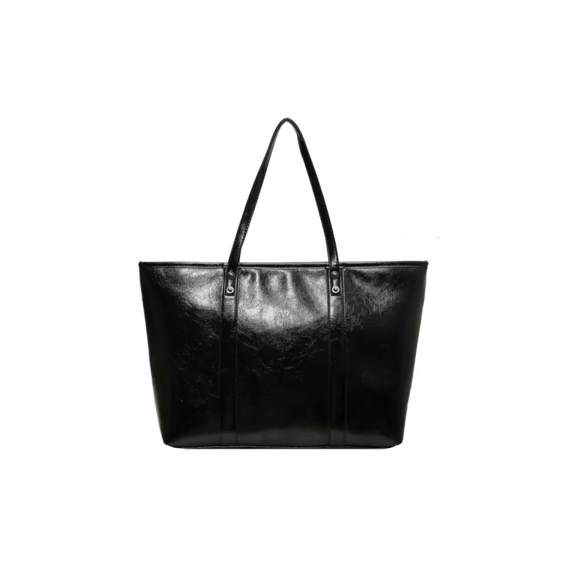 ROSEROOEN PU Tote Handbag Shoulder Bag Regular Women's Brown/Coffee/Black-12