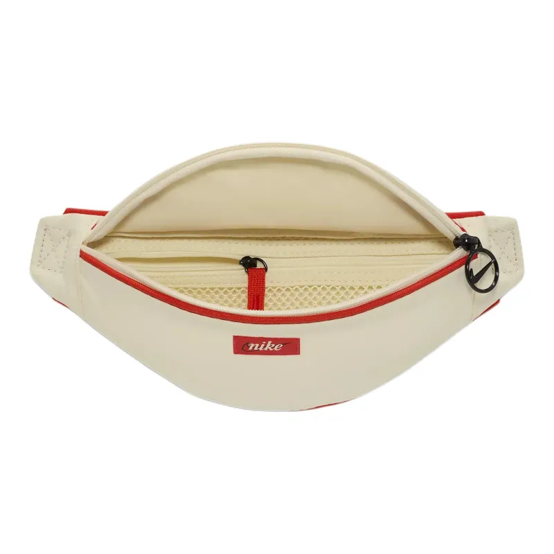 Nike Polyester One Shoulder Crossbody Fanny Pack Regular Women's Beige Red-1