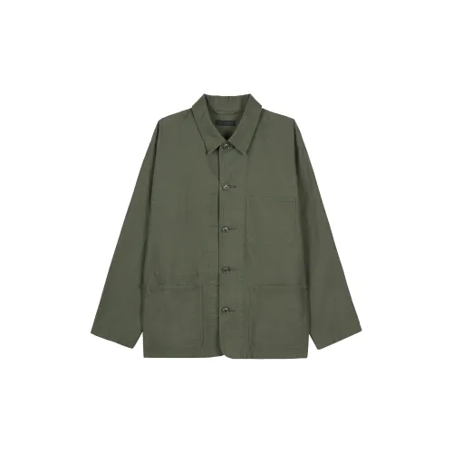 UNIQLO Jackets Men Olive Green