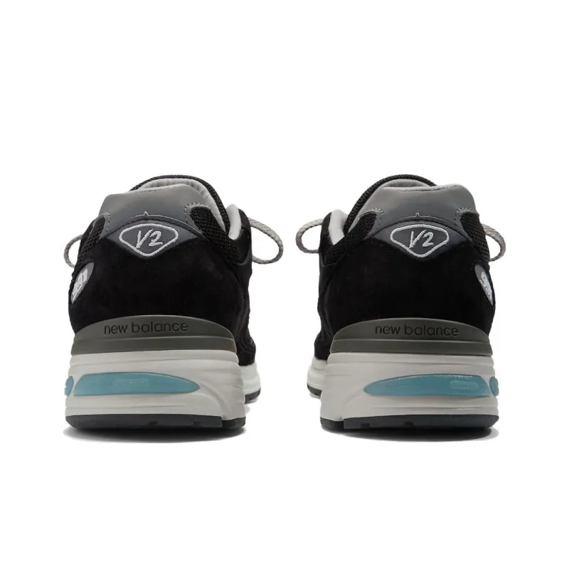 New Balance NB 991 Anti Slip Wear Resistant Low Top Casual Running Shoes Men's Black-3