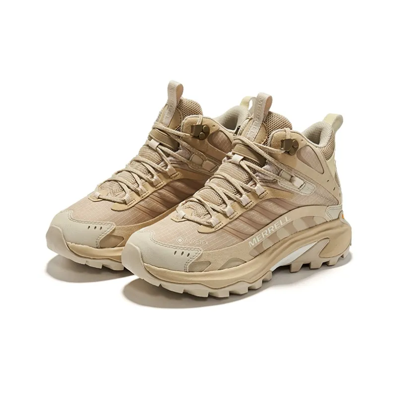 MERRELL Women's Moab Speed 2 Mid GORE TEX 'Khaki' Women's-1