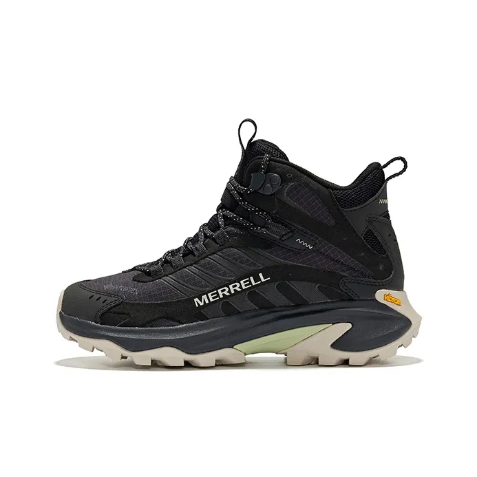 MERRELL Women's Moab Speed 2 Mid GORE TEX 'Black' Women's-0