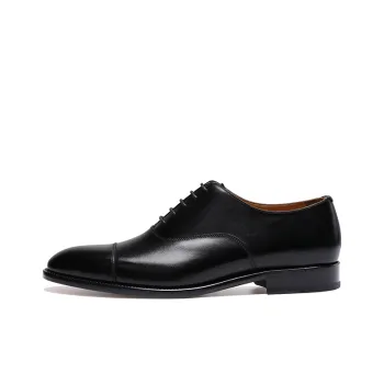 IGESHI Dress Shoes Men Low Top Apricot