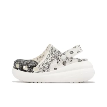 Crocs Classic Crush Bandana Clog Clogs Unisex White