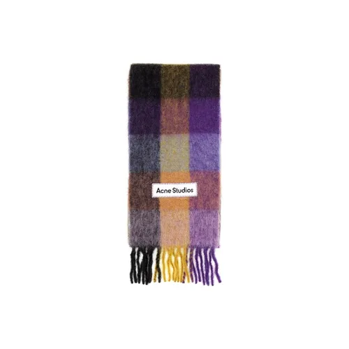 Acne Studios Knit Scarves Unisex Multicolor