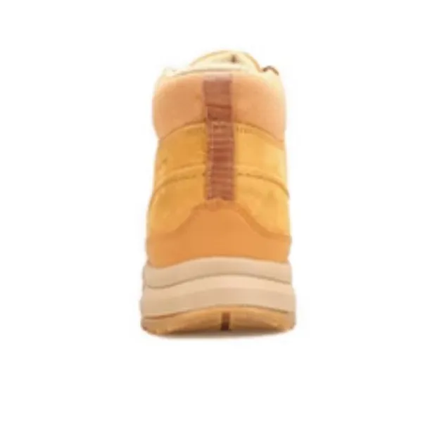 HUMTTO Cushioning Abrasion Resistant Thermal High Top Outdoor Shoes Men's Yellow-2
