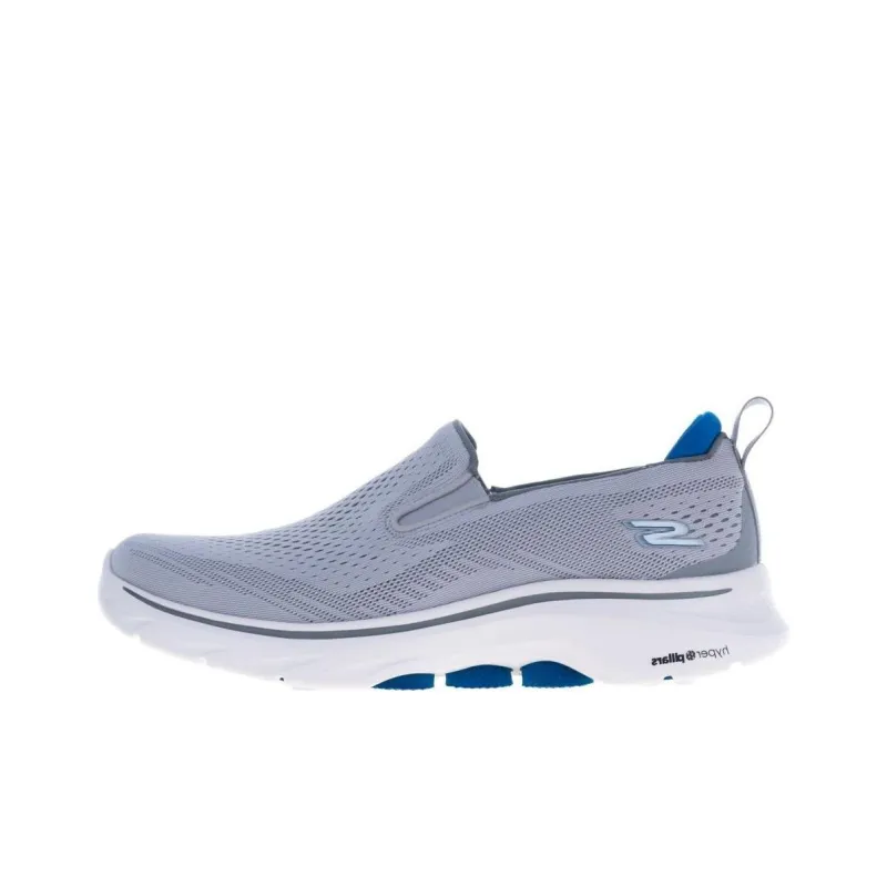 Skechers GO WALK 7 Cushioning Wear Resistant Low Top Casual Shoes Men's Blue-0