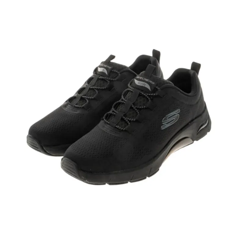 Skechers SKECH-AIR ARCH FIT Durable Breathable Low-Top Running Shoes Men's Black-2
