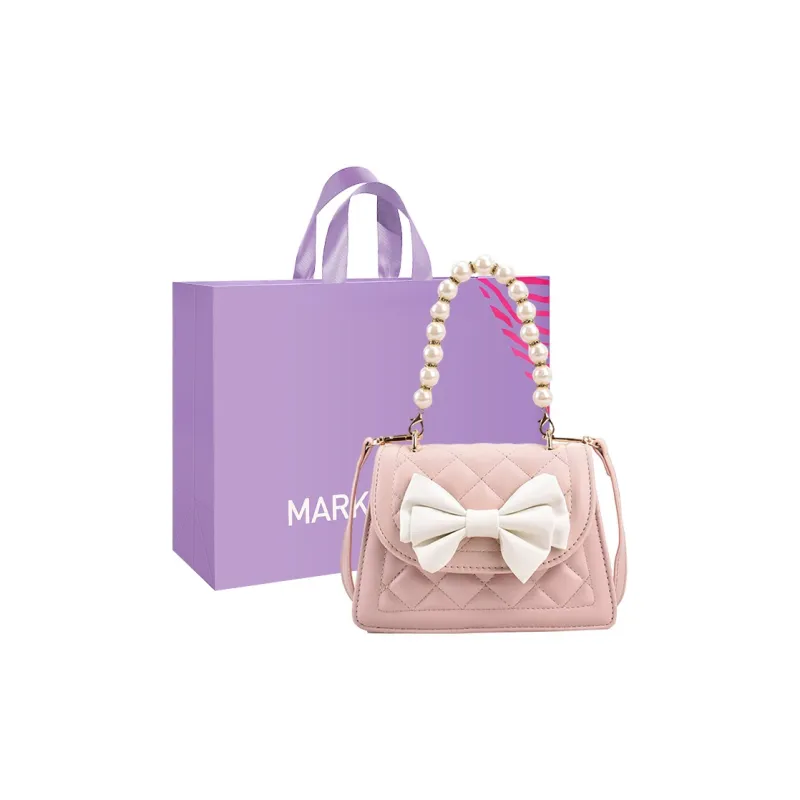 MARKANGARO PU Diamond Pattern Handbag Crossbody Bag Regular Women's White Pink Multicolor-12