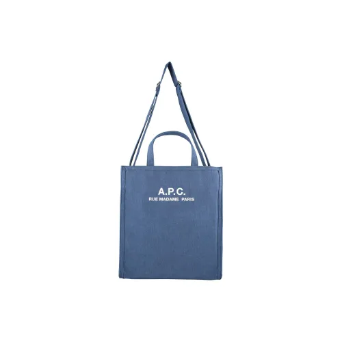 A.P.C Recovery Logo Printed Shopping Bag