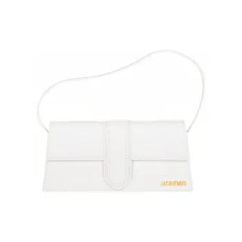 Jacquemus Leather Crossbody Bag Shoulder Bag Women's White