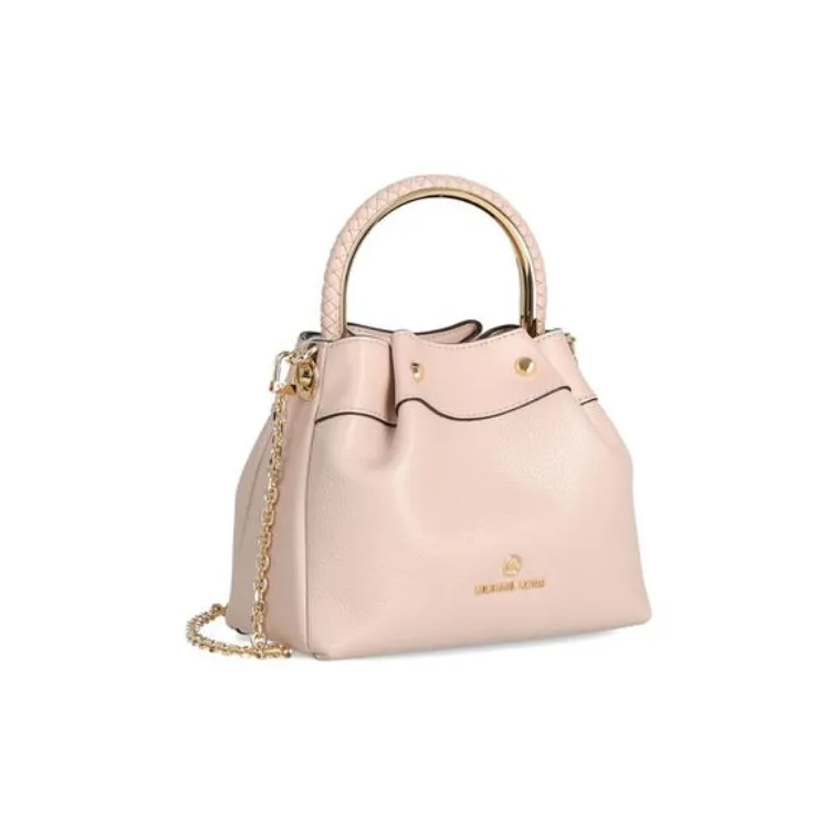 MICHAEL KORS Leather Shoulder Bag, Handbag Women's Nude Pink-3
