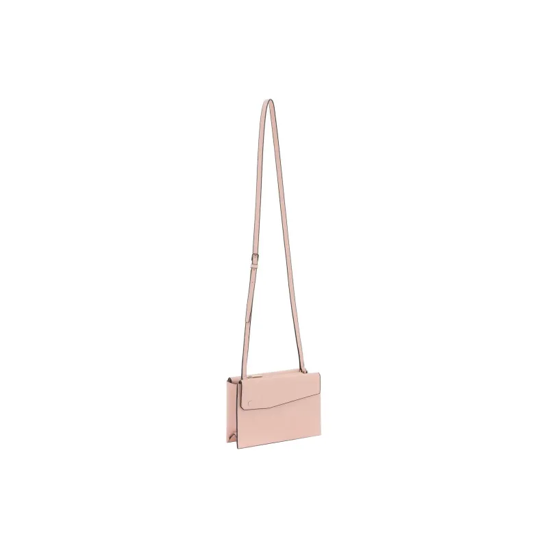 Valextra Millepunte Leather Shoulder Bag, Crossbody Bag Women's Pink-2