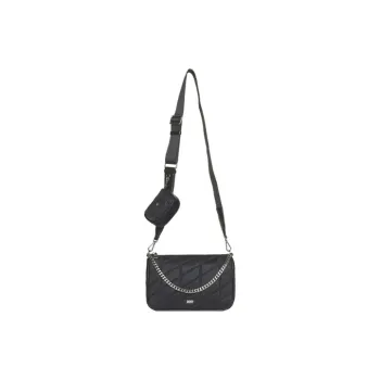 DKNY Nylon Shoulder Bag Crossbody Bag Women's Black