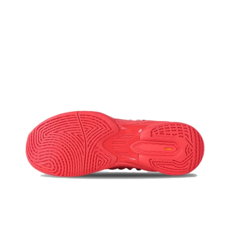 VICTOR Year Of The Dragon Dragon Rising Collection Cushioning Wear-Resistant Low-Top Badminton Shoes Unisex Red-1