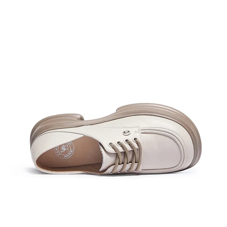 CAMEL Loafers Chunky Heel Women's-9