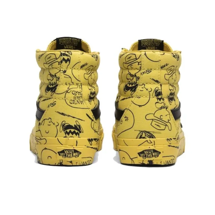 Vans Sk8 Hi Peanuts Charlie Brown-3