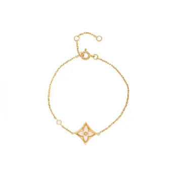 LOUIS VUITTON Color Blossom Bb Star Bracelet Pink Gold Pink Mother Of Pearl And Diamond