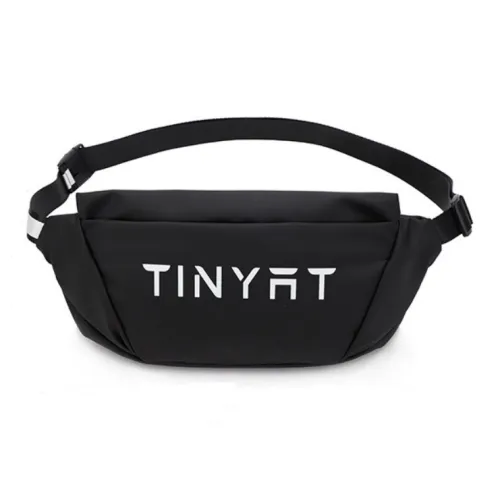 TINYAT Polyester Pu Shoulder Bag Small Size Unisex Black/Red/Light Blue