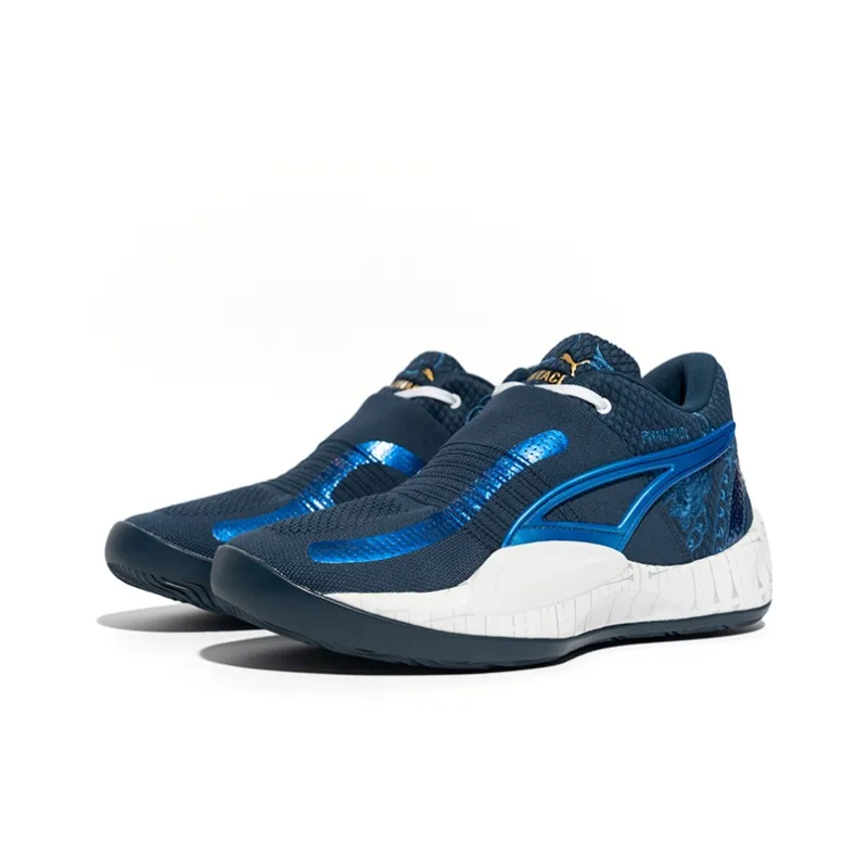 PUMA x PHANTACI Mid Top Basketball Shoes Unisex Blue-1