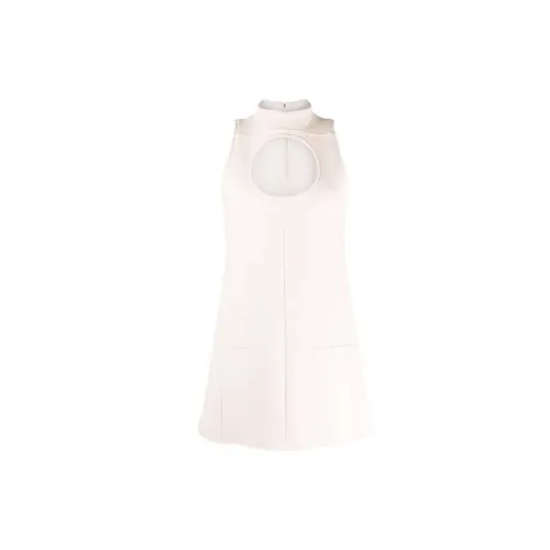 COURREGES Sleeveless Dresses Women's Light Pink