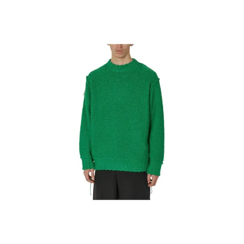 Sacai Sweaters Men Green