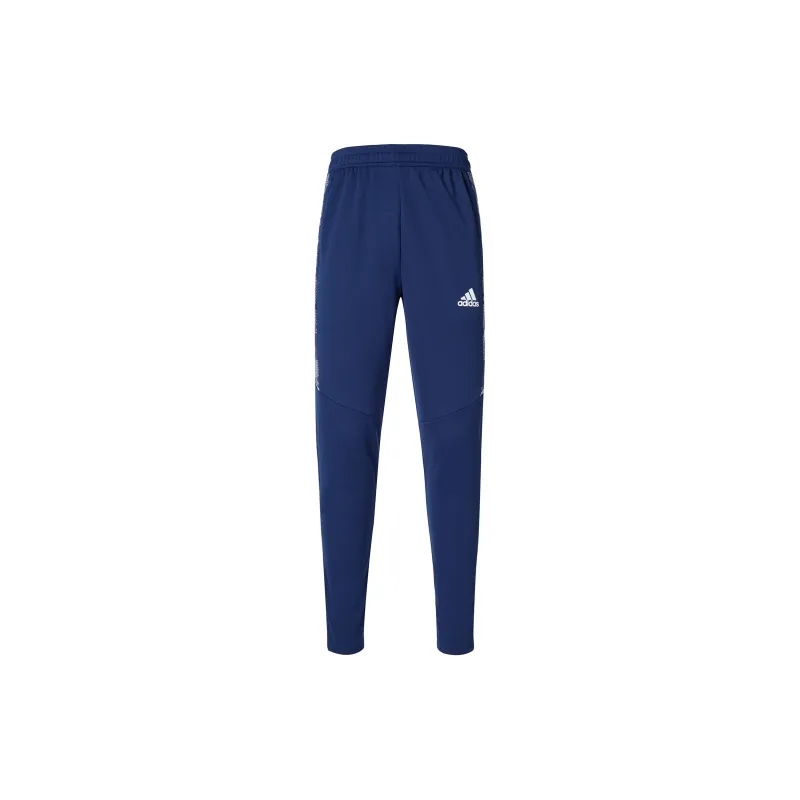 Adidas Knitted Sports Pants Men's Blue-1