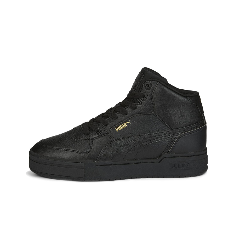 puma black team gold