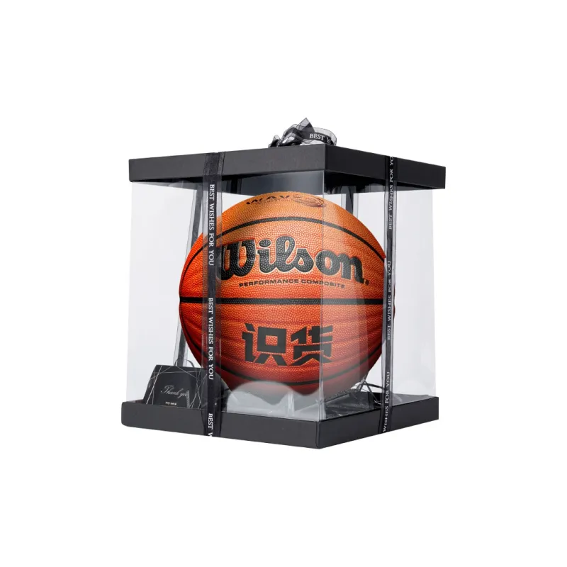 Wilson PU Basketball Red Brown Size 7 Training Unisex-7