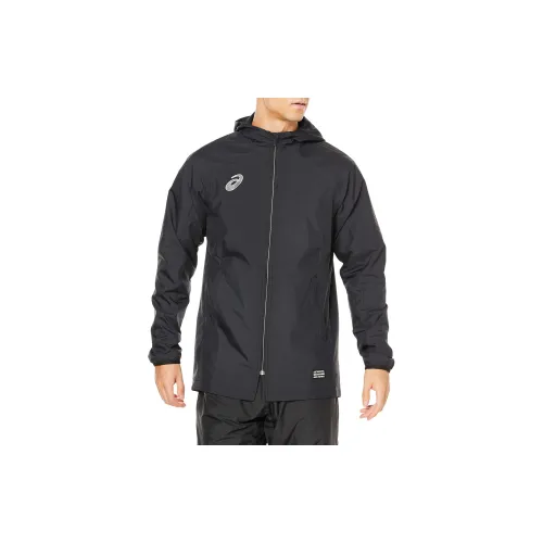 Asics Jackets Men Black