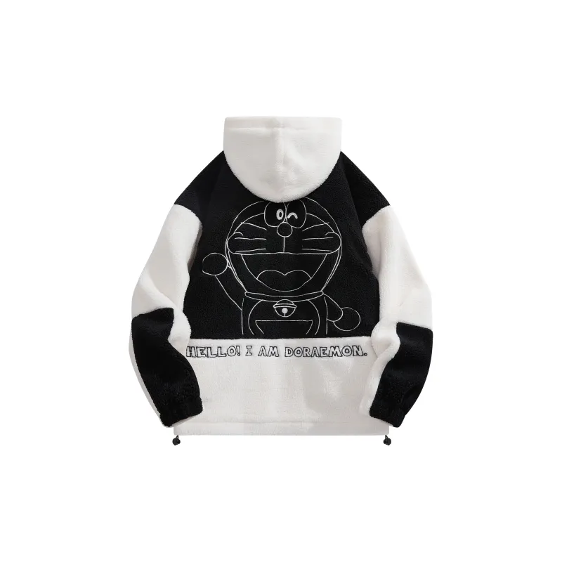 DoraemonA Winter Lamb Velvet Jacket Unisex-1