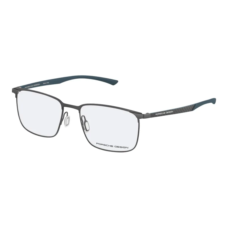 PORSCHE DESIGN Stainless Steel Carbon Fiber Square Eyeglass Frames Men's-0