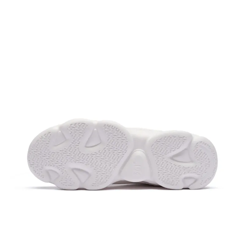 361° Cloud Anti Slip Wear Resistant Low Top Casual Shoes Men's White Black-4